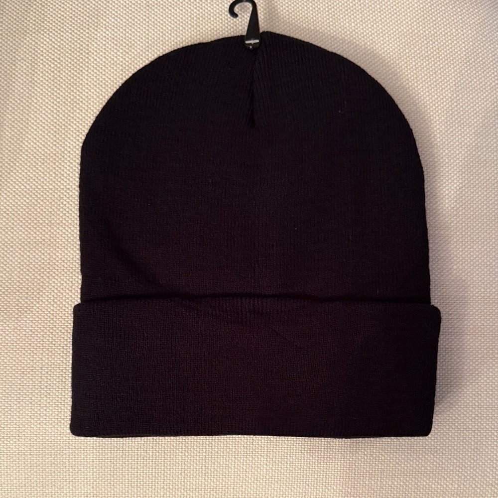 lululemon unisex Black Knit beanie sock hat - Picture 2 of 3